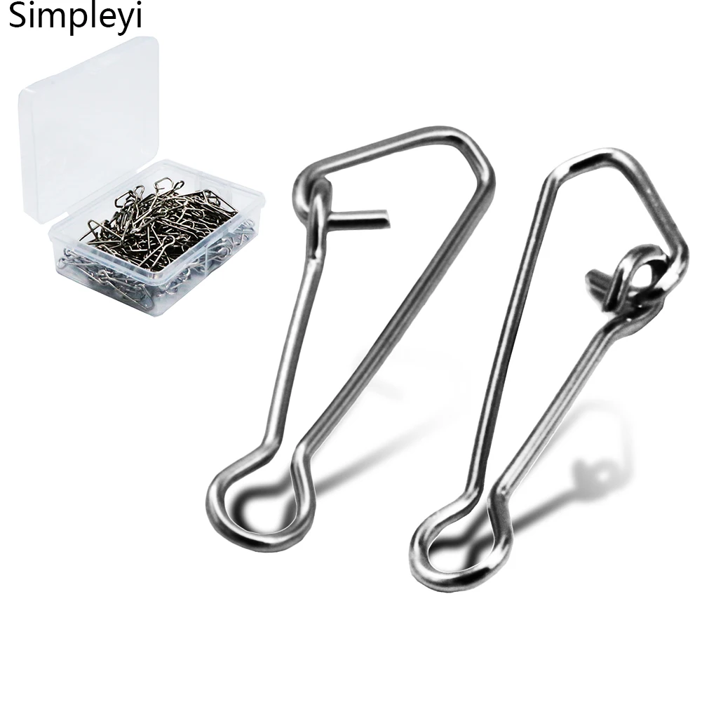 Swiveles Snap de acero inoxidable para pesca - imagen 2