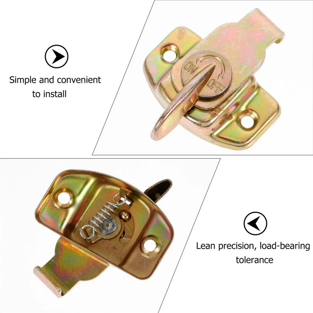 Tools Connectors Fasteners Metal 180 Degree Door Latch 5 Mm Diameter Dining Table Door Buckle Door Hasps Anti-rust