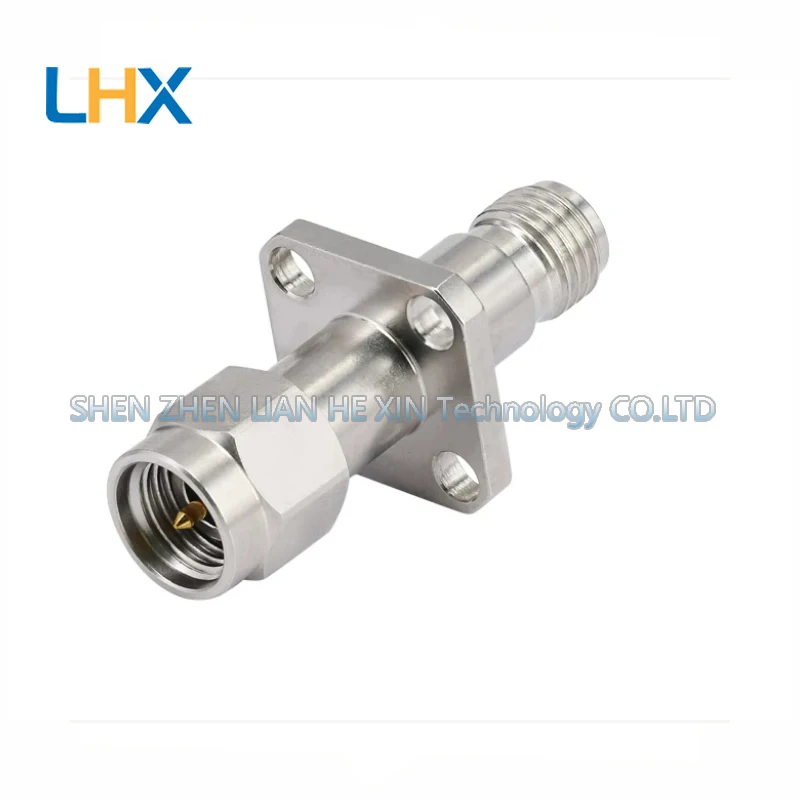 2.92-JFKG 2.92mm male-to-female four-hole flange adapter hole pitch 8.6mm DC-40G in stock