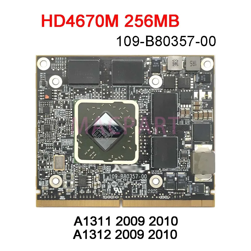 Imagem -02 - Placa Gráfica Original Imac A1311 A1312 Hd4670m Hd5670m Hd6750m Hd6770m Hd4850m Hd5750m Hd6970m 2009 2010 2011 Anos