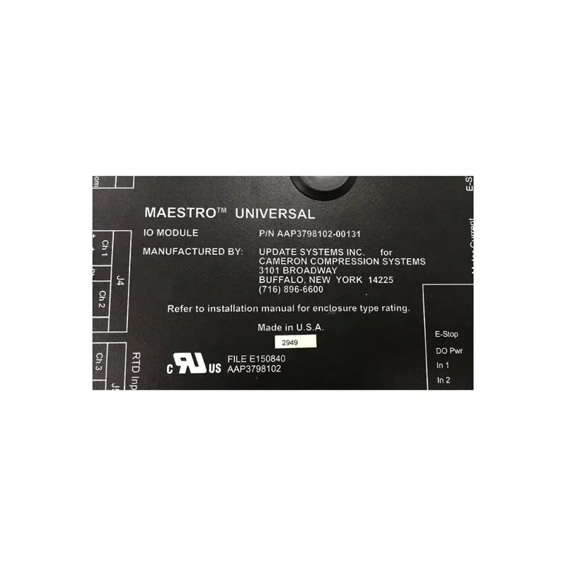 Hot sales UNIVERSAL Control module AAP3798102-00131 good