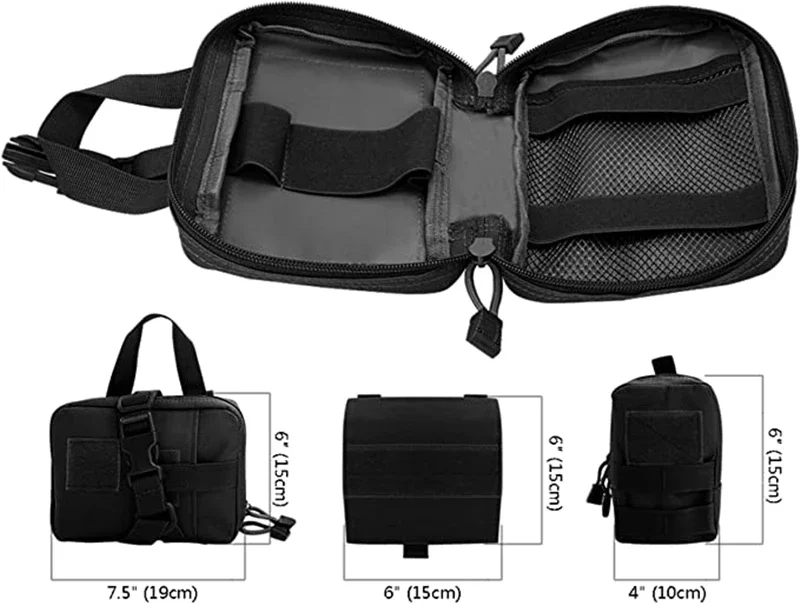 Tactical Dog Harness, Adjustable No-Pull Handle Service Vest Heavy Duty Pet Large Breed, Dog Vest for Training Hunting Walking