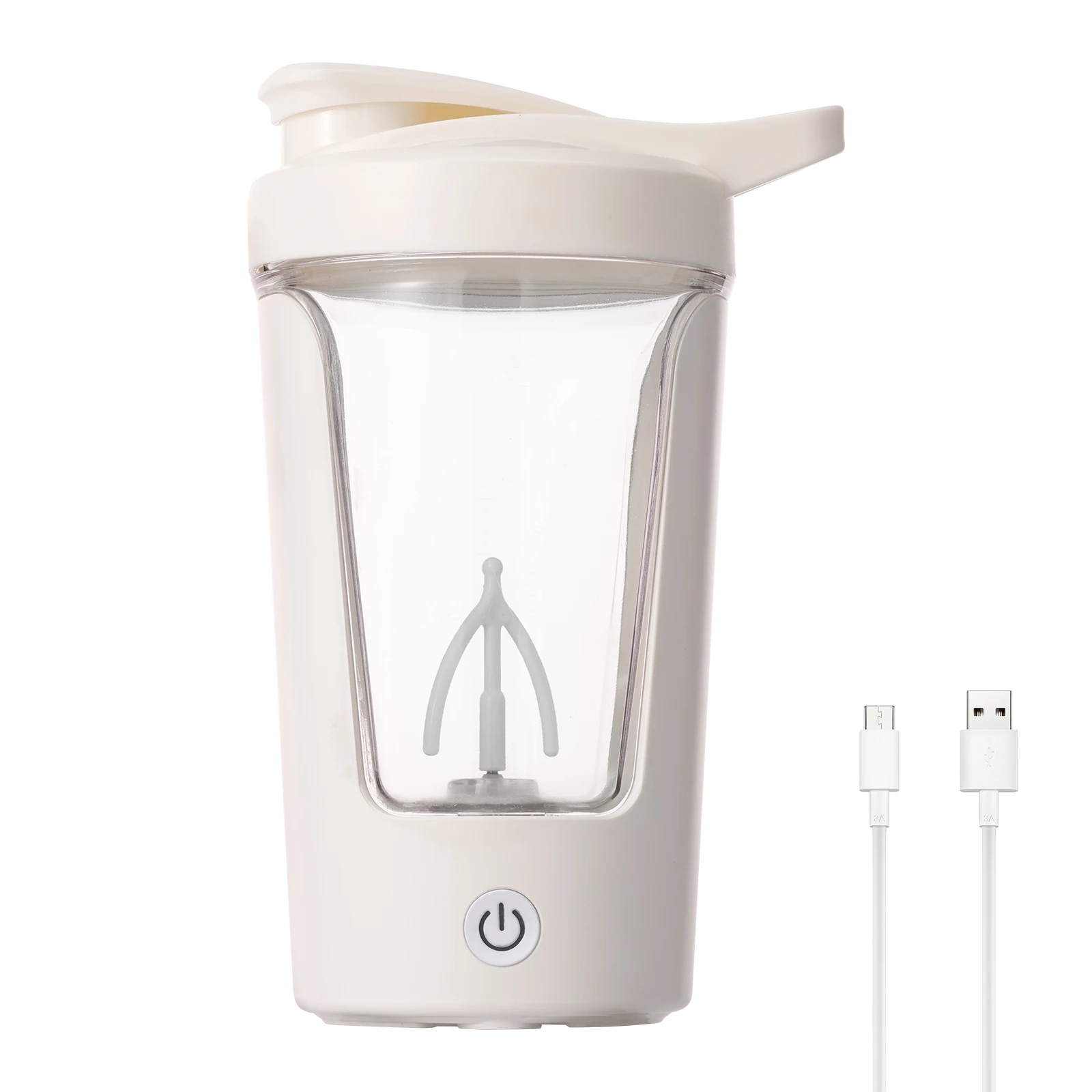 

350 мл шейкер-бутылка для протеинового коктейля, перезаряжаемая автоматическая кофейная чашка, блендер, шейкер, самоперемешивающаяся кружка, чашка для перемешивания Mil