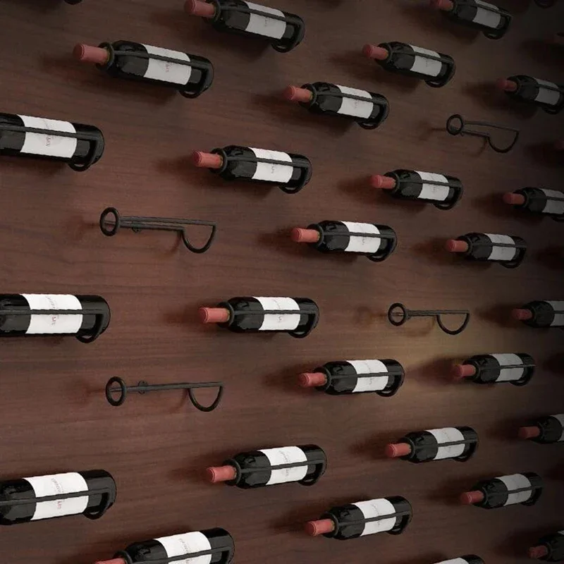 Estante de vino montado en la pared estilo europeo creatividad champán cerveza vino soporte para mostrar el hogar Bar Chateau accesorios de decoración