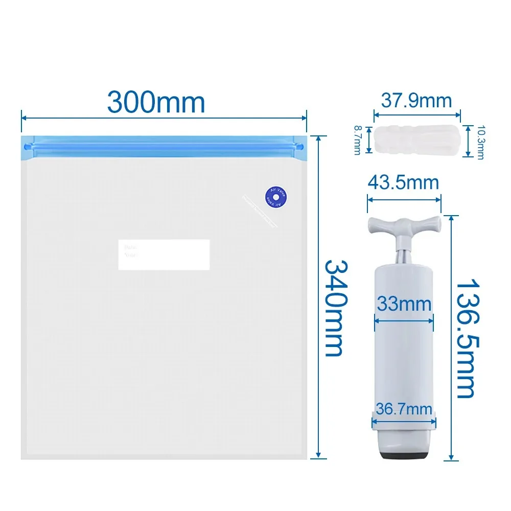 Youyuyun PLA ABS TPU Vacuum Bag Filament Storage Bag 3D Printer Filament Dryer Safekeep Humidity Resistant 3D Printer Parts