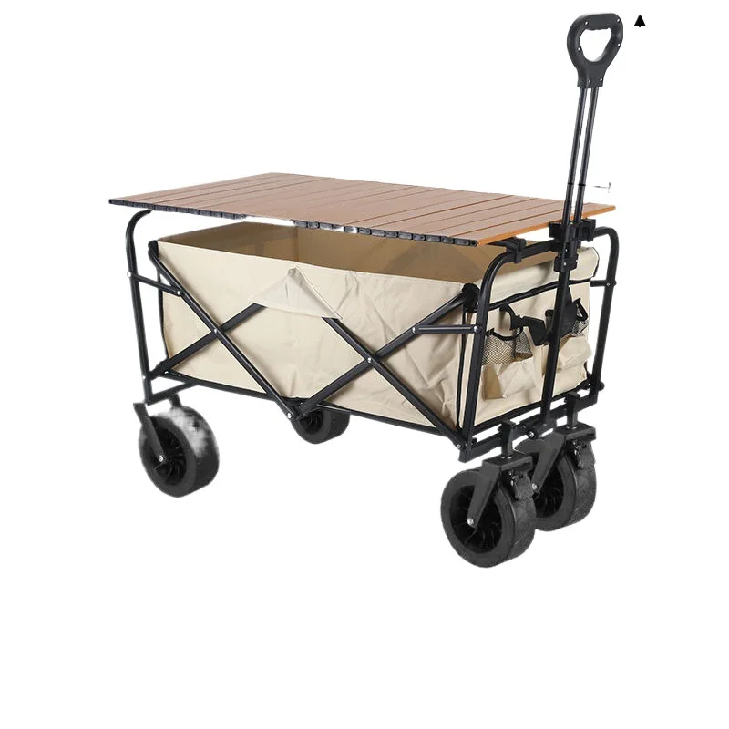 

Outdoor foldable oversized picnic truck, camp trailer