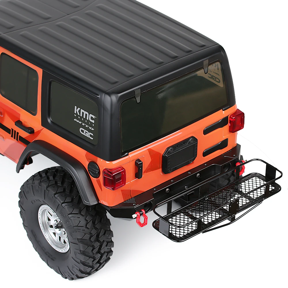 INJORA 1PCS Metal Rear Bumper Back Hitch Carrier for 1/10 RC Crawler Axial SCX10 90046 AXI03007 TRX4