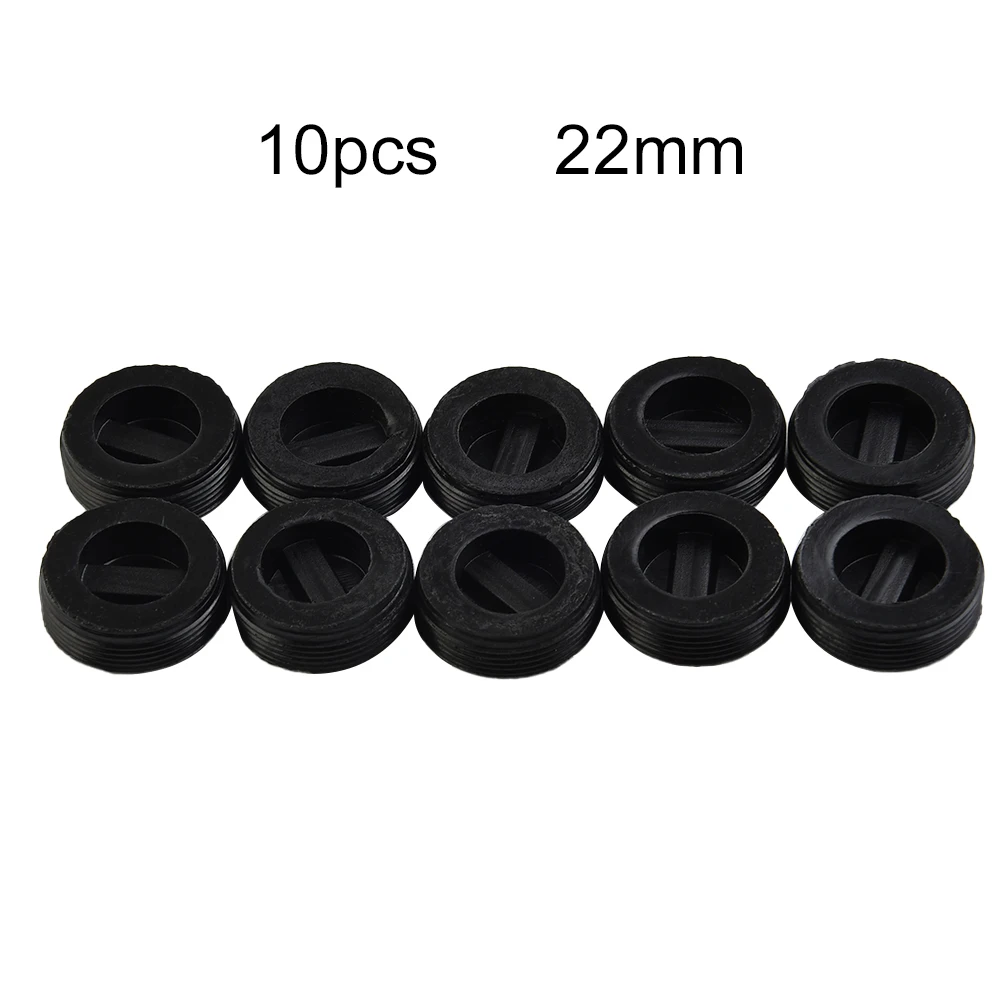 10pcs Carbon Brush Cover Cap Plastic Holder Hand Electric Drill Angle Grinder For Motor Accessories Replacement Part Power Tool