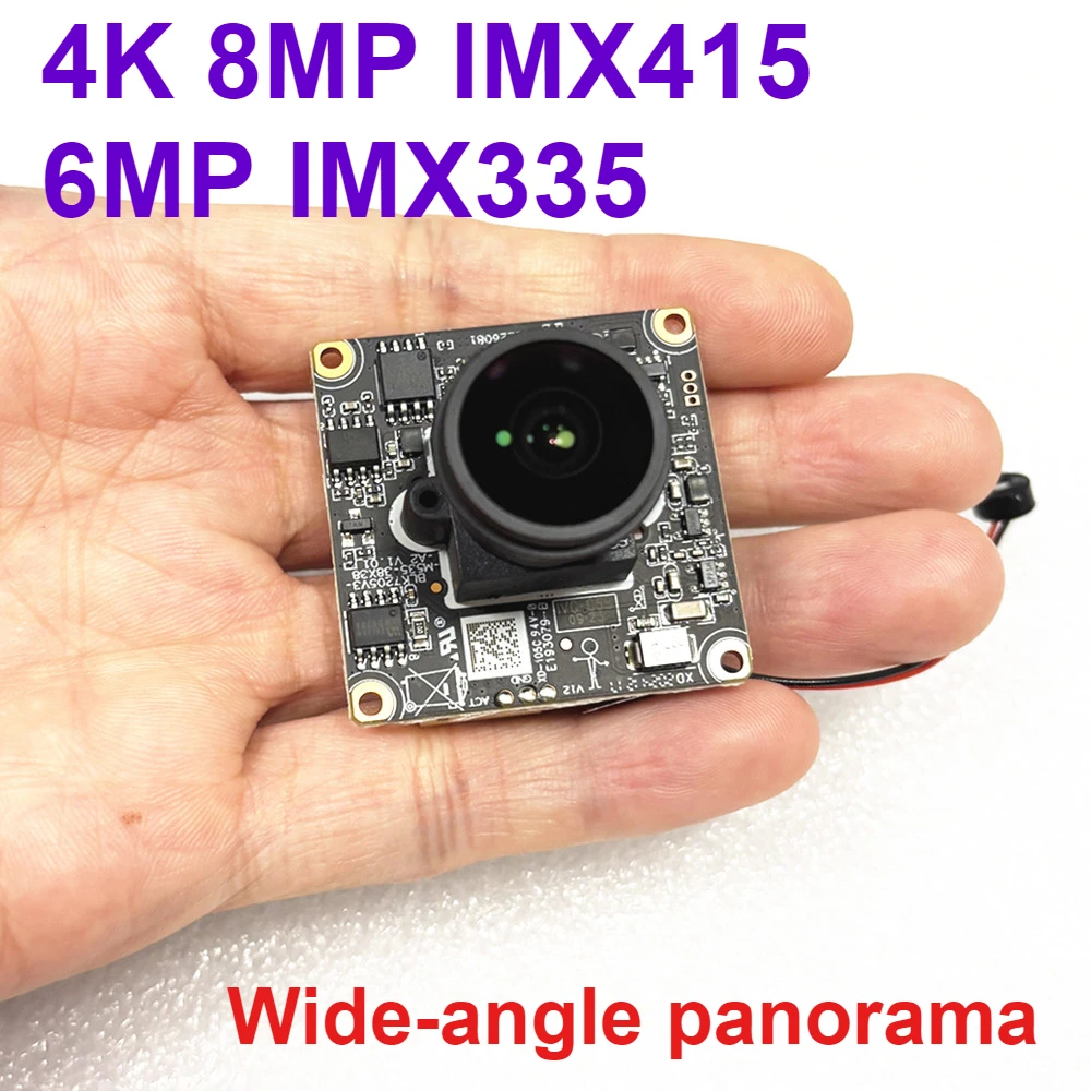 Плата модуля IP-камеры 4K 6MP 8MP XM IMX335 IVG-N8S IMX415 3840*2160 P2P ICsee XMEye Радиатор Onvif RTSP Широкоугольная панорама