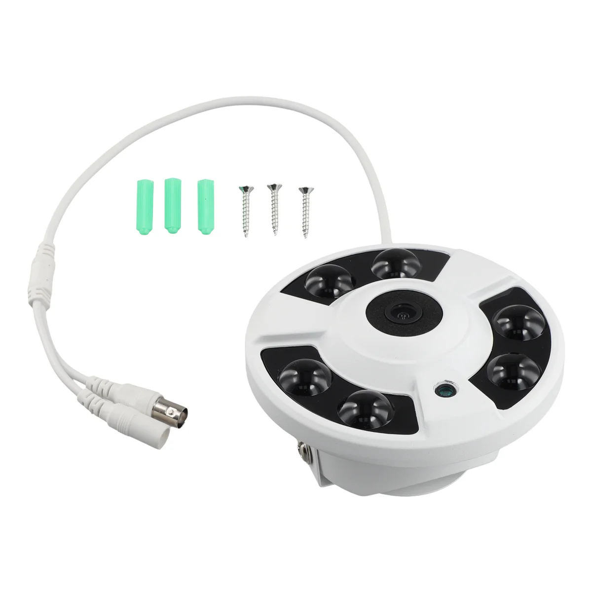 Nowa kamera 5MP IR z 6 diodami podczerwieni, szerokokątna, HD, do monitoringu, noktowizor IR, UTC, kamera 5-w-1 AHD Coaxial BNC