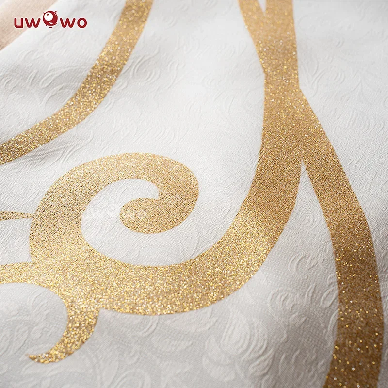 SN55IN STOCK UWOWO Genshin Impact Ganyu الطفولة Ver. عباءة معطف تأثيري حلي $5Q@1