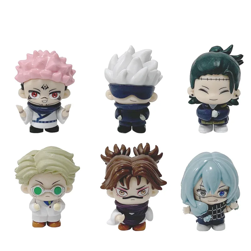 Figurka Jujutsu Kaisen Blind Box Sezon 2 Gojo Satoru Wersja Q Dekoracja na Biurko Prezent Kolekcjonerski Anime