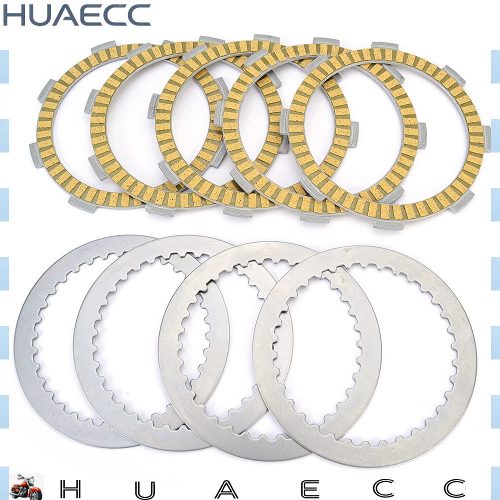 Clutch Friction Plates Disc for Honda TRX250X TRX250EX Sportrax 250 TRX250TM TRX250TE FourTrax 250EX 22201-166-000 22201-KBW-900