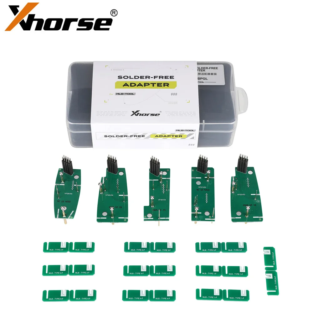 Image of Xhorse MLB Tool Lötfreier Adapter-Kit XDMLBPGL Schlüssel hinzufügen MLB-Modelle für Audi Lamborghini Bentley Porsche VW Touareg KTP VVDI2