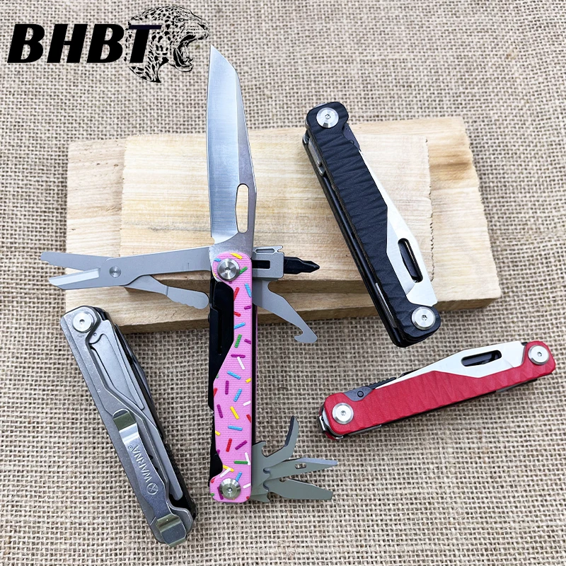 

BHBT 11 in 1 Mini Folding Multitool Multi-functional Scissors Screwdriver Portable Outdoor Camping Equipment EDC Hand Tool
