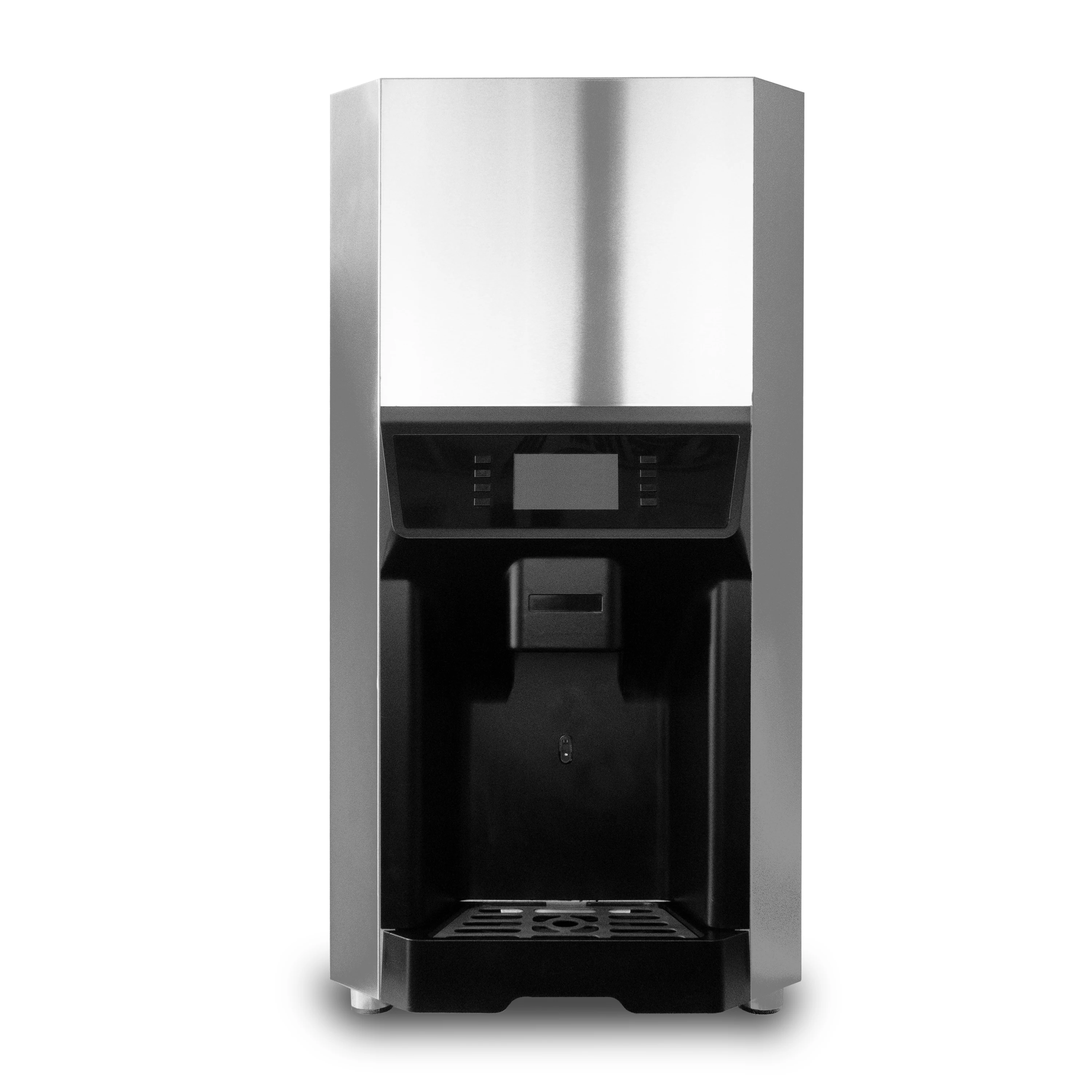 Smart Touch Screen Water Dispenser 166kg/24h Nugget Ice 304 Stainless Steel Used For Coffee Shop/bars/Milk Tea Shop