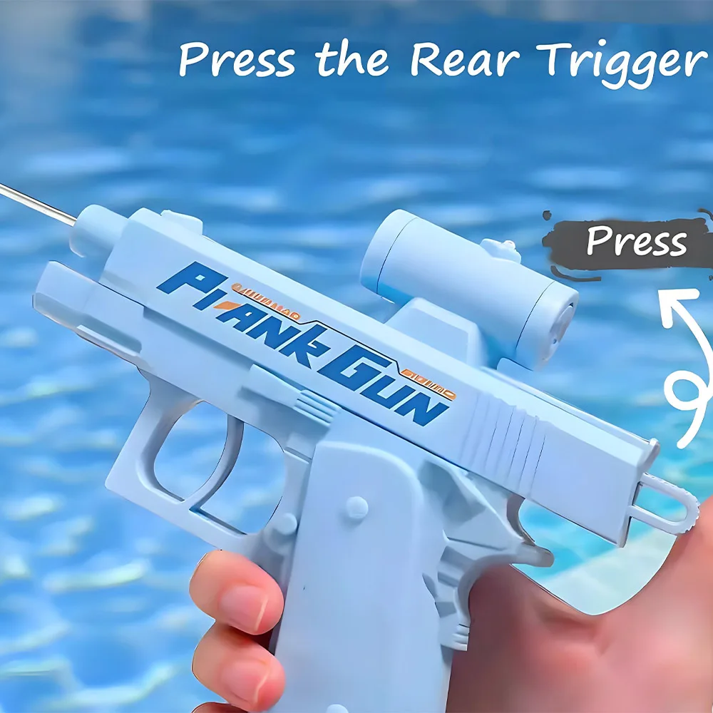 ปืนเล่นตลกปืนฉีดน้ําสําหรับเด็กเล่นกับเพื่อนของเล่นชายหาดสระว่ายน้ําของเล่นสําหรับแฟน