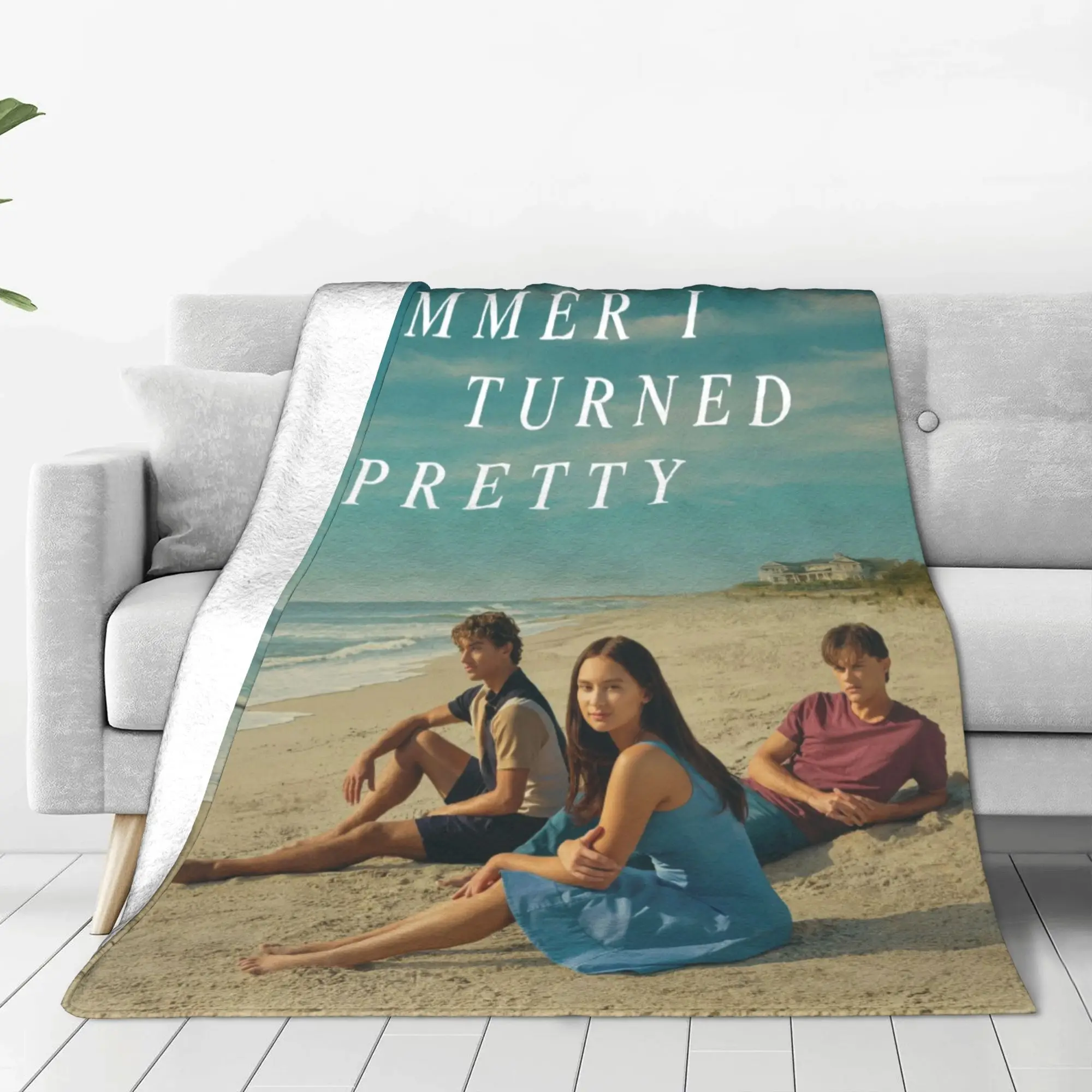 the summer i turned pretty Blanket All Season Breathable Thin Throw Blankets For Office Couch  Plush Thin Quilt