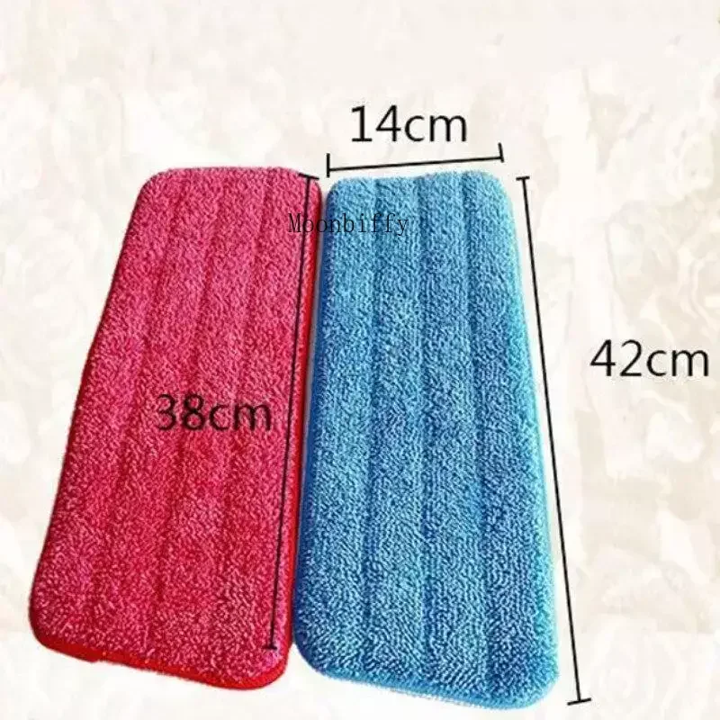 Replaced Mop Cloth Reusable Microfiber Pad for Spray Mop Practical Household Dust Cleaning Kitchen Living Room Cleaning Tools