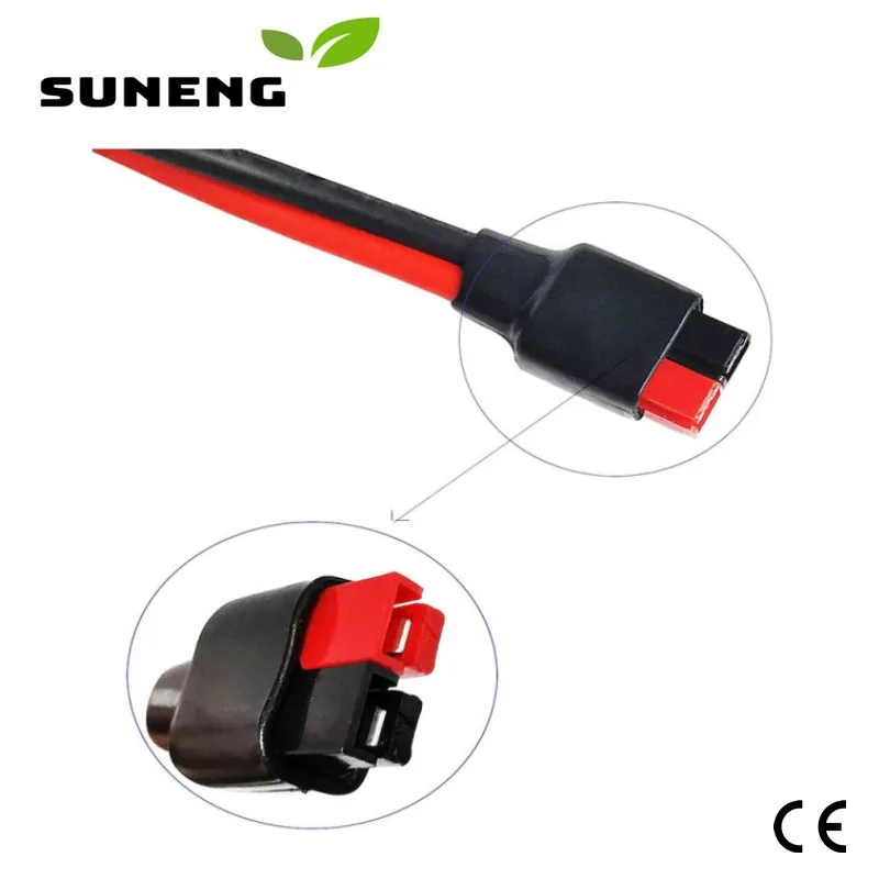 Shipping Free Waterproof 2 Pin DC Power Battery Cable Quick Connect Terminals Extension Cable 50cm 1mLow Voltage Solar Connector