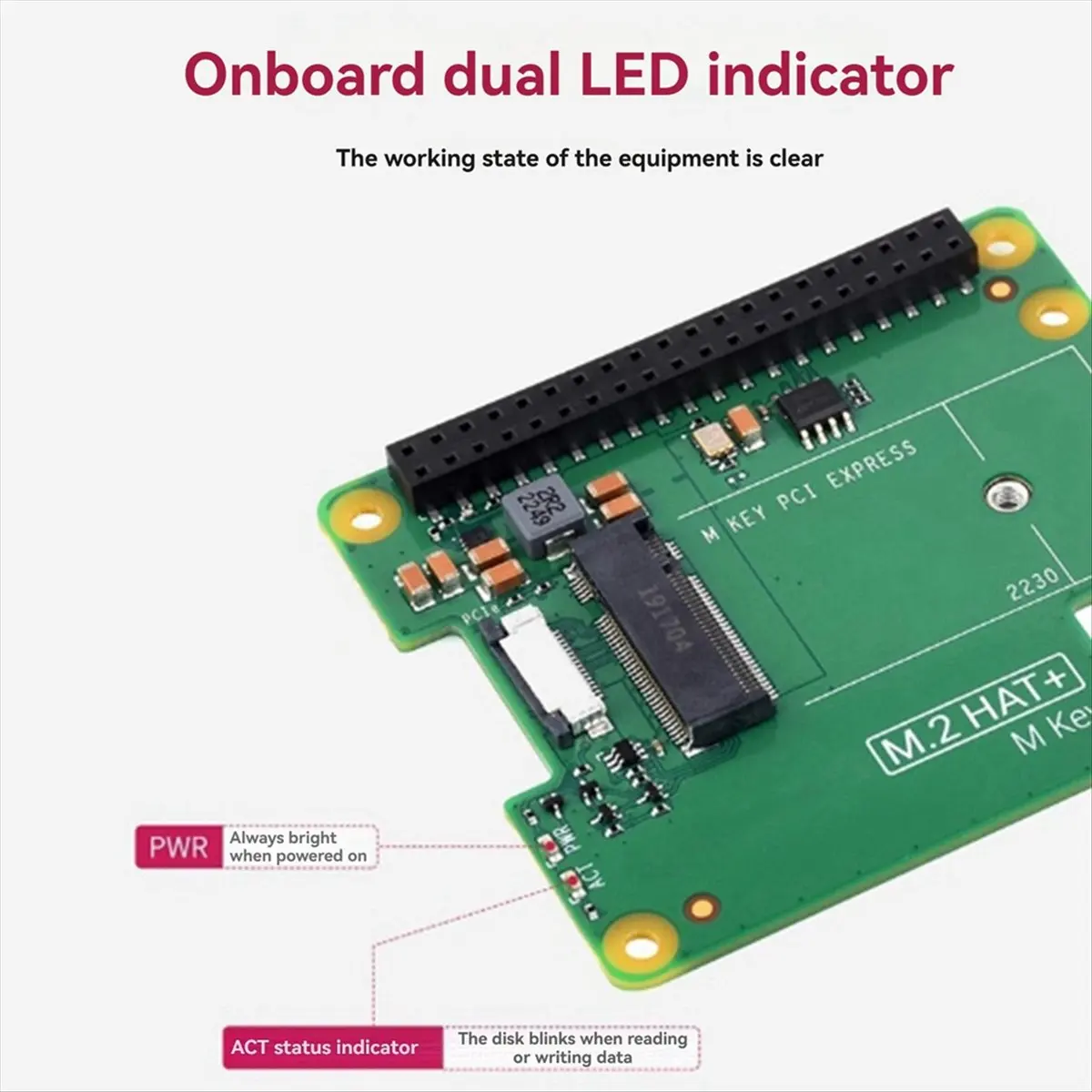 2026 جديد + لمجموعة SSD سعة 512 جيجابايت متوافقة مع PCIe Gen3 M.2 HAT+NVME SSD لـ 5 #5