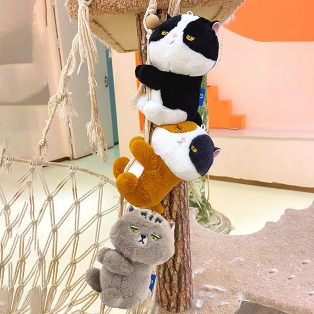 المحمولة القطيفة المفاتيح القط الكرتون أفخم دمية حقيبة الحلي