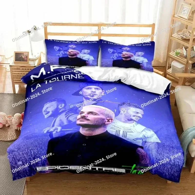 3D Fashion Matt M Pokora Bedding Set Printed Bed Set With Pillowcase Bed Duvet Cover Soft Single Double Queen Super King Size