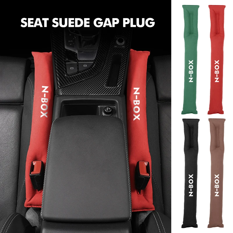 Pour Honda : Bande de remplissage anti-fuite pour l'espace entre les sièges, accessoires de badge NBOX Jazz CRV BRV HRV Insight Pilot Civic Odyssey
