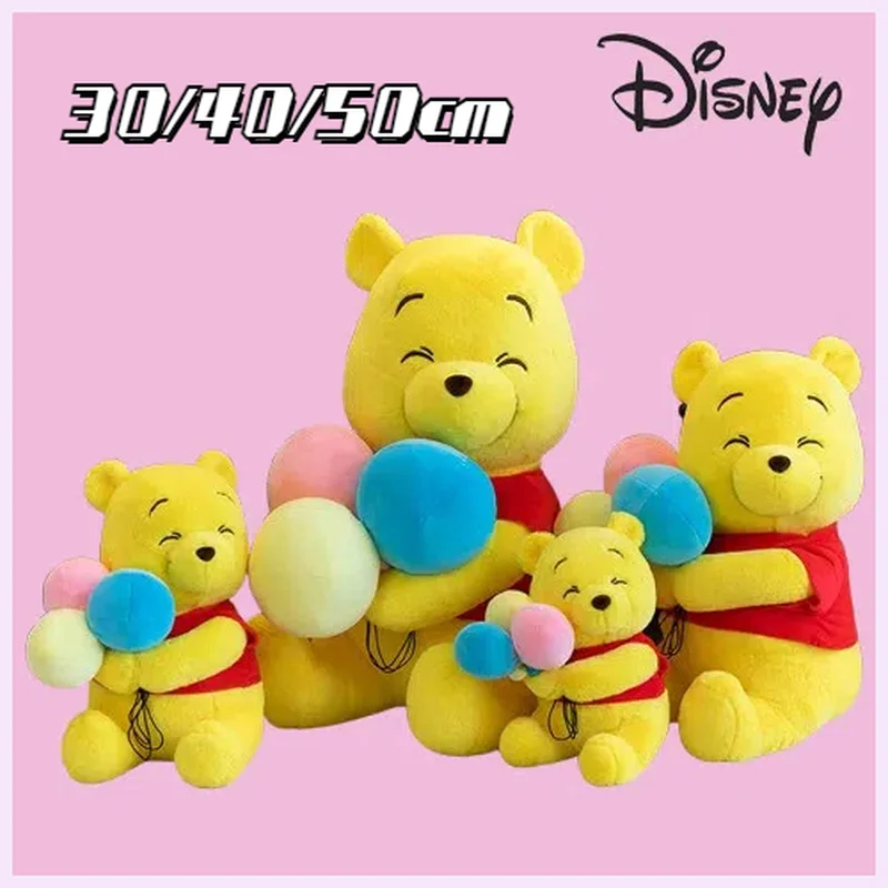 

Disney Balloon Winnie the Pooh Bear Plush Toy Cute Winnie Doll Gift for Children with Pillows