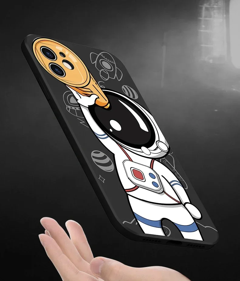 For Funda Xiomi Xiaomi Poco F5 X3 X5 X4 M3 M4 Pro NFC F3 F4 X4 GT X 3 X 5 F 5 Pro X3Pro Case Cute Astronaut Phone Case Cover