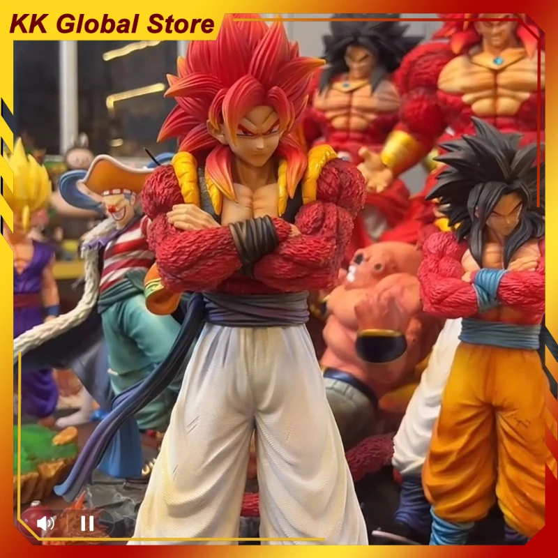 

33 Cm New Dragon Ball Anime Figure Vegeta IV Perimeter PVC Model Scene Statue Desktop Decoration Ornaments Christmas Gifts Toys