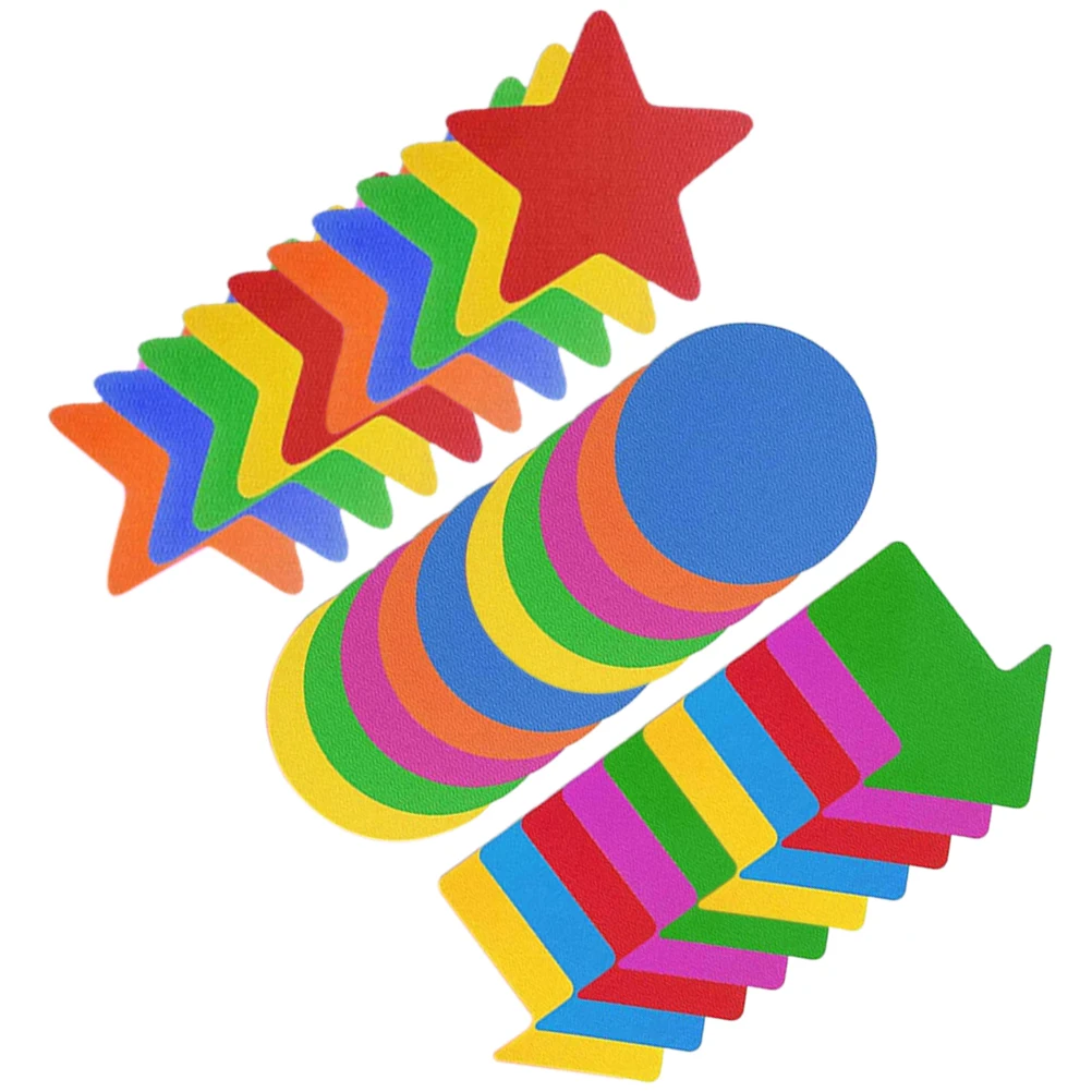 

30pcs Markers Household Floor Marker Floor Stickers for Classroom Living Room Kids Supplies Nylon