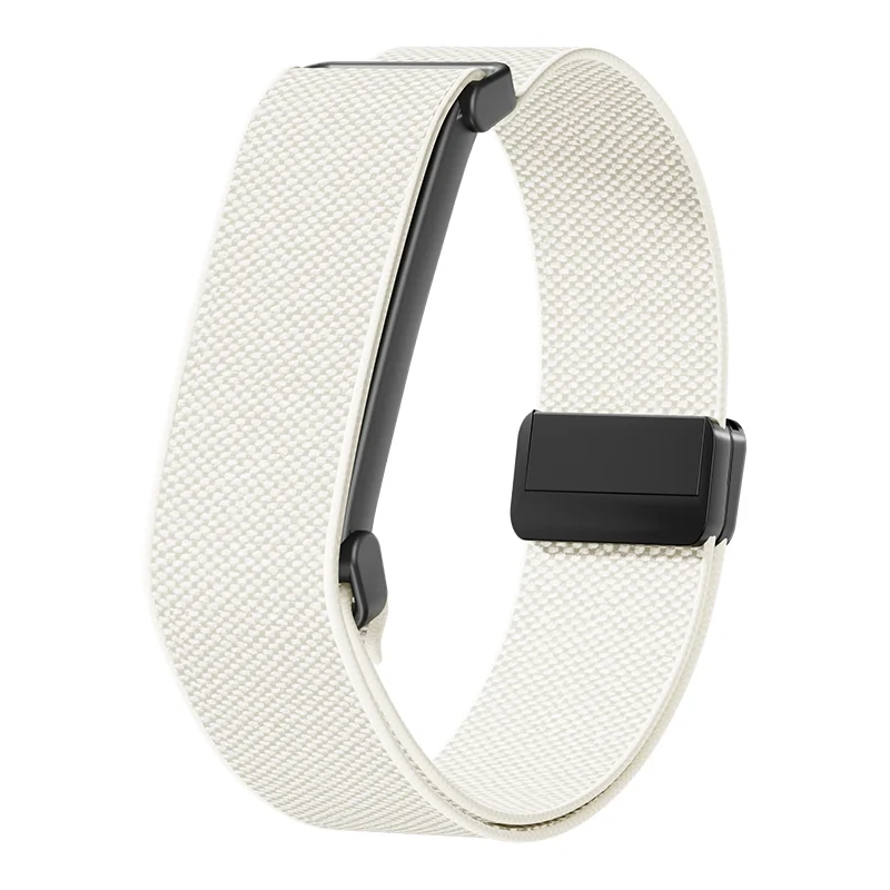 Neues magnetisches Nylon-Schlaufen-Uhrenarmband für Google Fitbit Air Loop Armband, atmungsaktives Band, Ersatz-Zubehör