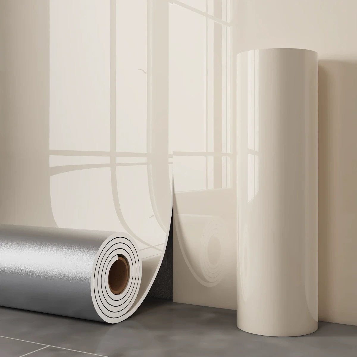 1 rol marmer dik schuim imitatie keramische tegels zelfklevend behang slaapkamer behang badkamer waterdichte muursticker