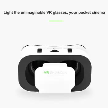 Shinecon Viar brýle pro virtuální realitu VR, headset, 3D zařízení, helma, brýle, čočky pro chytrý telefon, hra, mobilní telefon, sada 10 nejlepší prodej VR brýle - №3