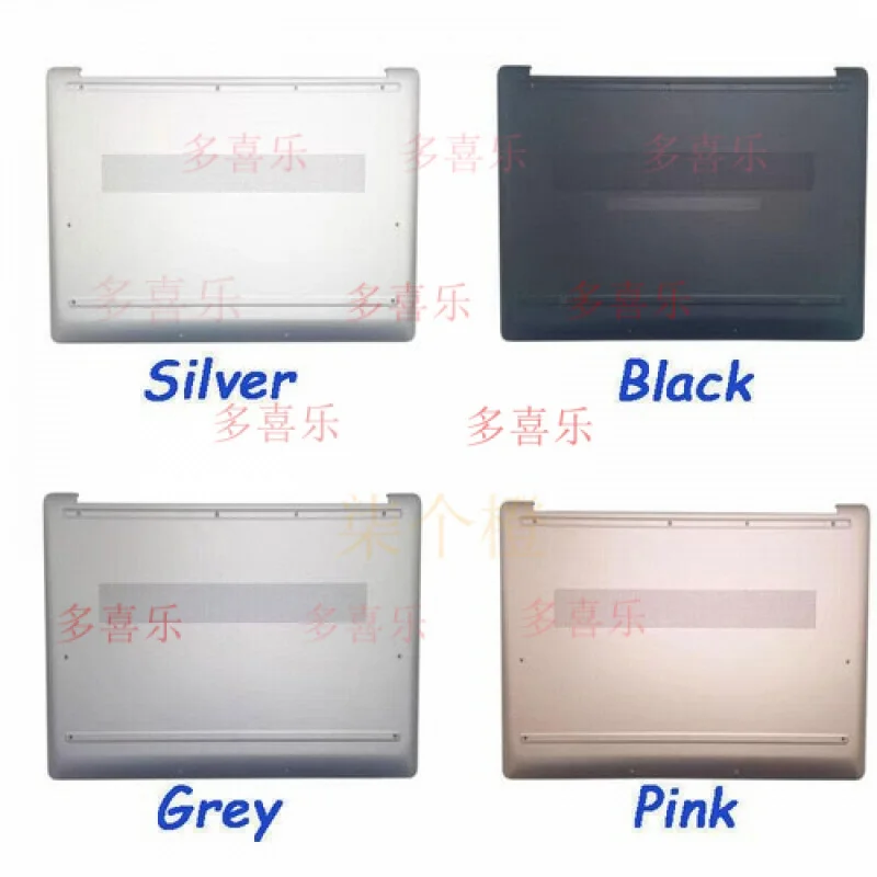 

ZZMM New Laptop Bottom Cover Base Lower Case for HP 17-CP 17-CN TPN-L140 Silver Black