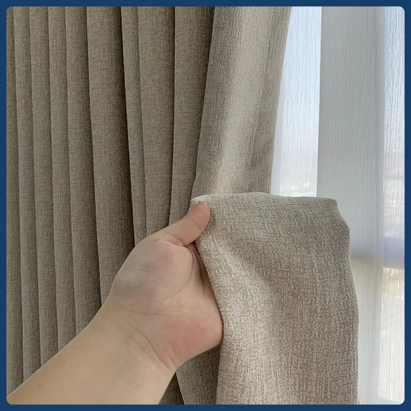 

modern Fashion Blackout Curtains for Living Room Thermal Insulated Velvet Bedroom Curtain Sound Reduce Drapes Customs Size