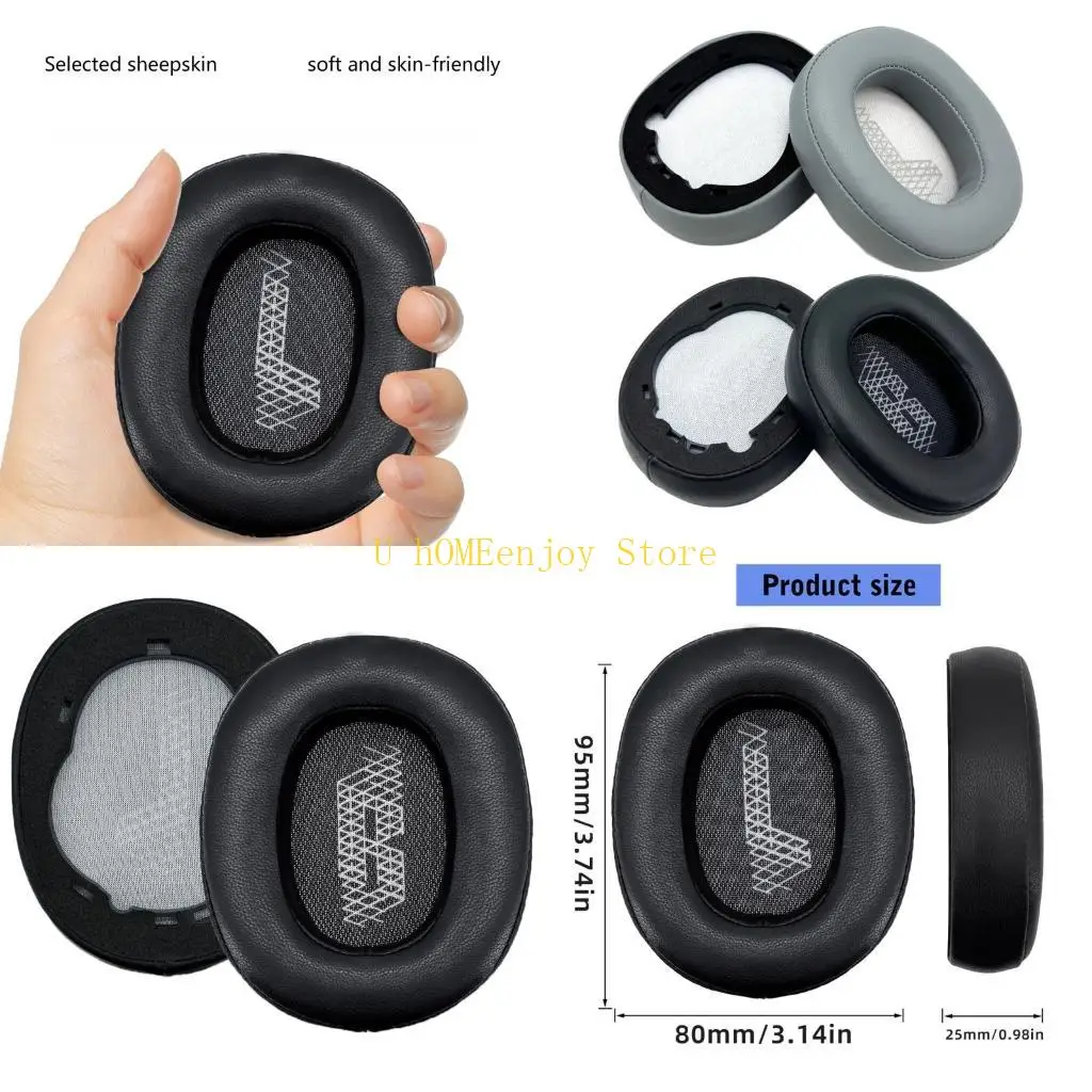 

B0KF подушечки для наушников из овечьей кожи для E65BTNC LIVE650BT 660NC Сменные наушники
