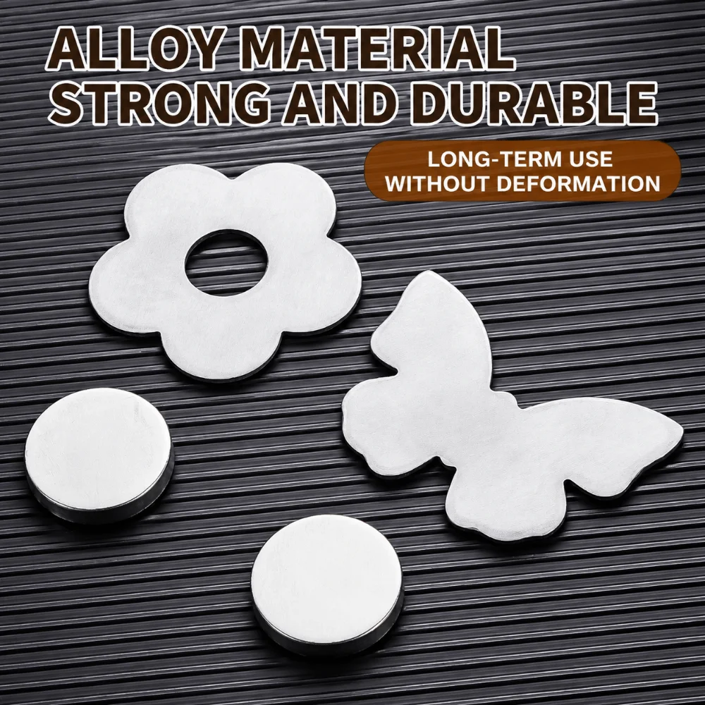 Light Block Magnet Curtain Clip No Drill Mount Hidden Silhouette Shade Close Buckle Strong Hold Snap Lock Home Decor Gear