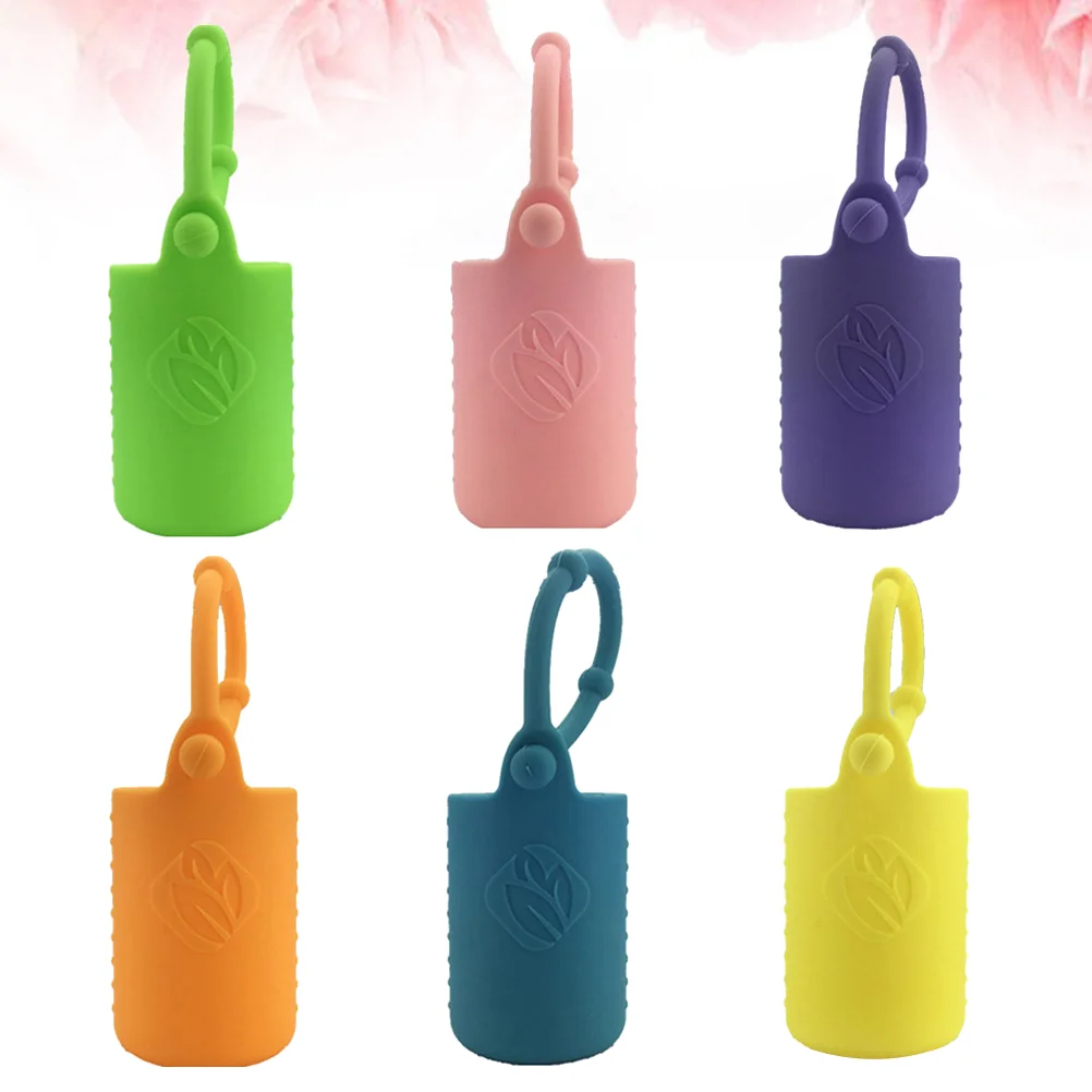 

6 Pcs Silicone Protect Case Protector for Essential Oil Protective Roller Bottle Cover