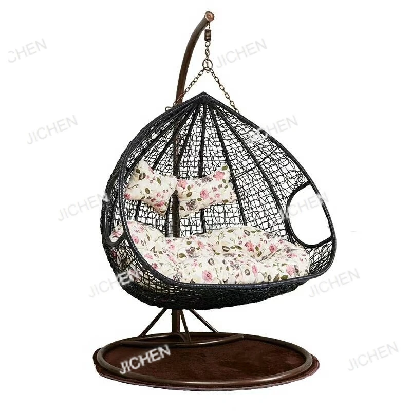 

Wicker Hanging Terrace Swing Egg Chair Bali Rattan Pod Outdoor Furniture Egg Chair