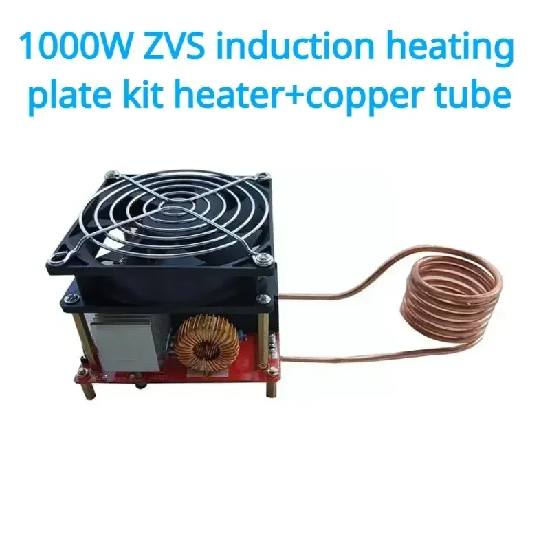 1000w Zvs Induction Heating Plate Board Kit Heater Diy Heater Red Black Tube And Ignition Cooker Coil J5s4