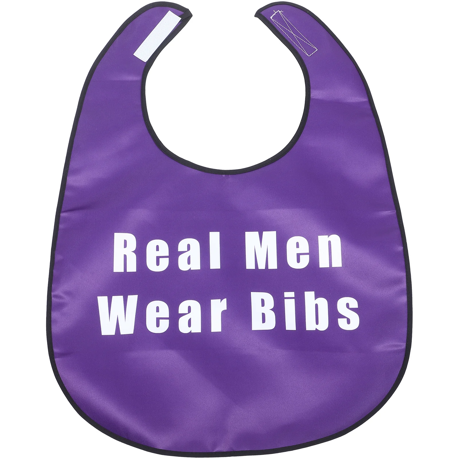 

Adult Elderly Bib Durable Polyester Foldable Water Oil Resistant Dining Protection Practical Household Dinner Bib for Eating