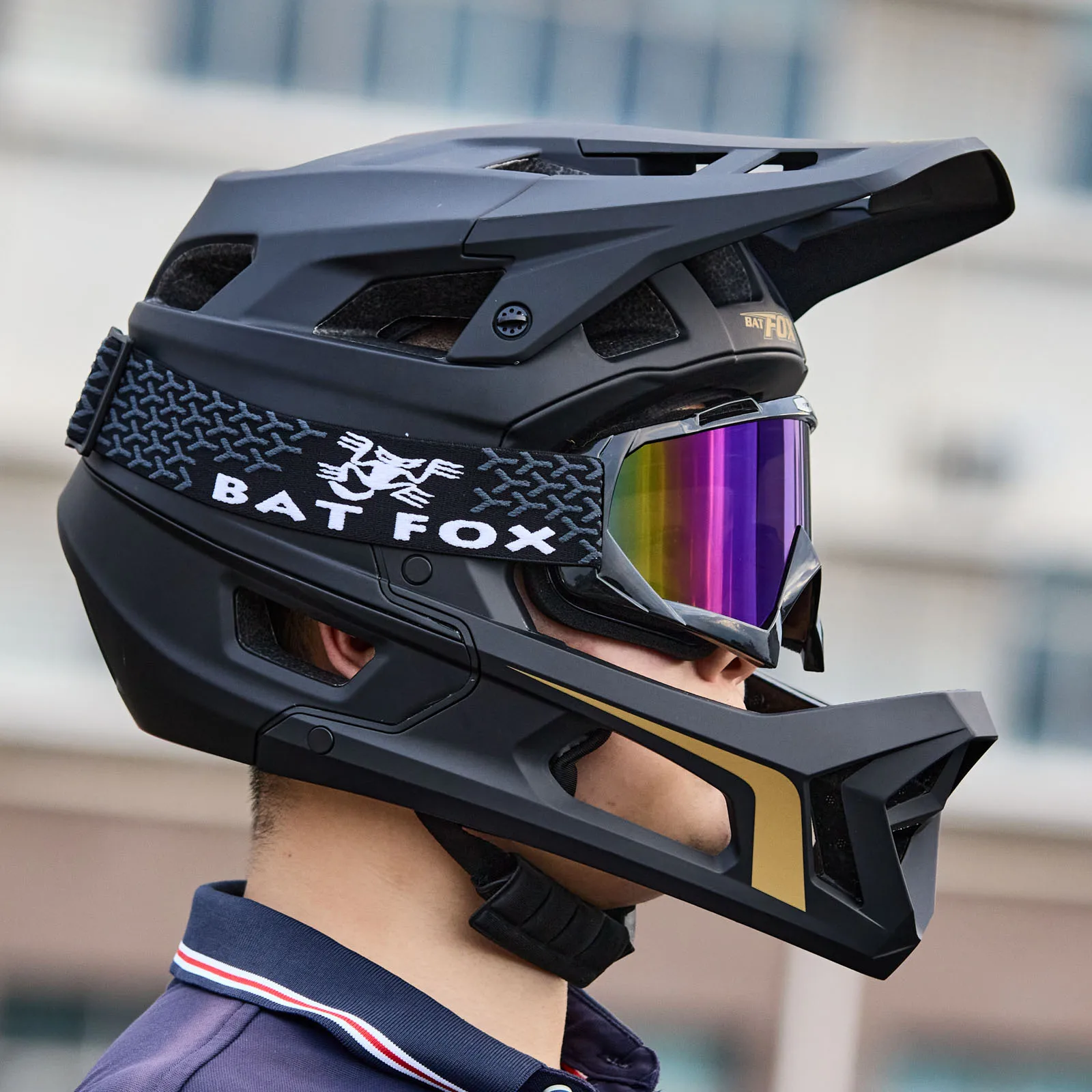 

BATFOX helmet full face MTB DH Downhill bicycle helmet casco bicicleta Mountain Bike Moto cross Cycling Helmets for motocross