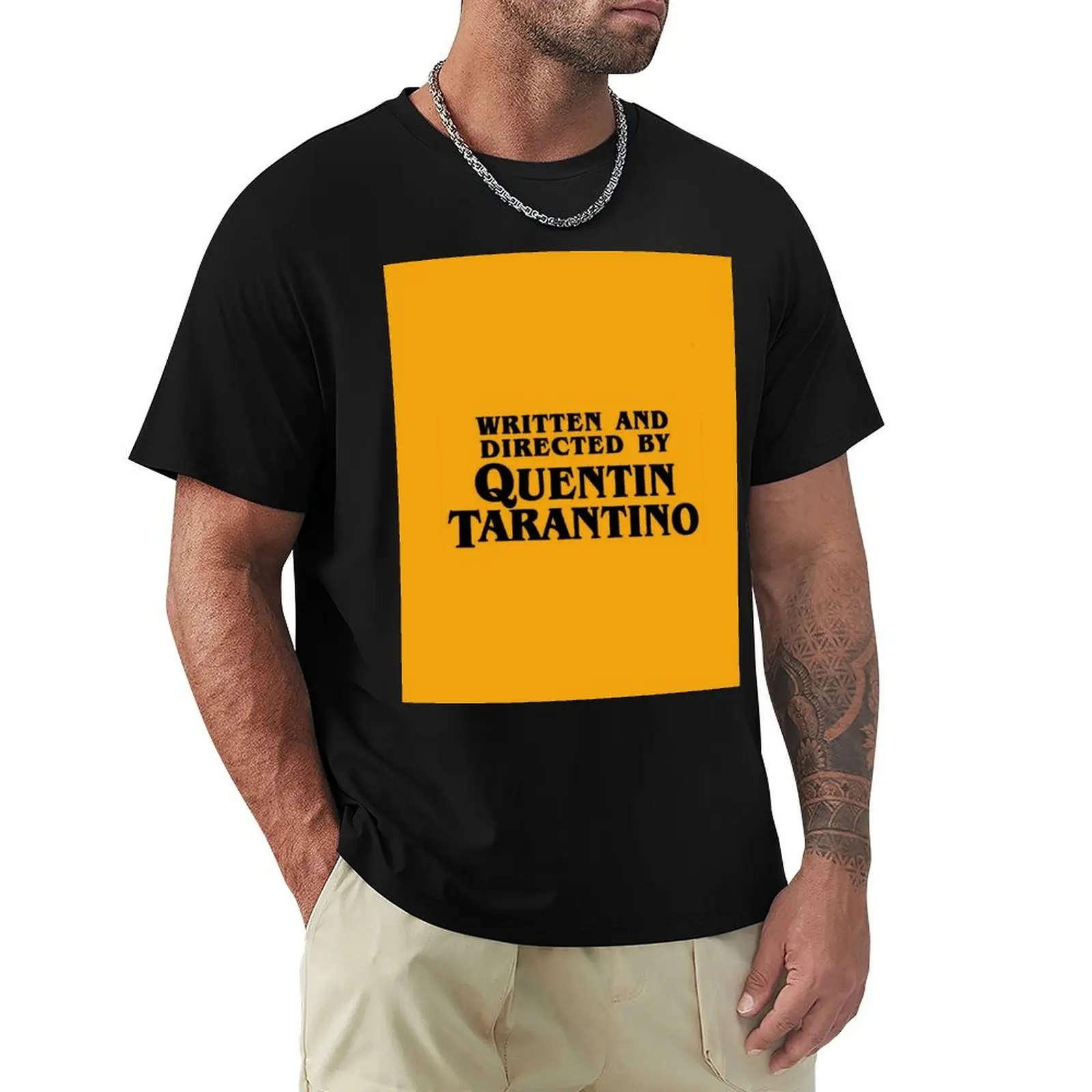 written-and-directed-by-tarantino-t-shirt-festive-simple-t-shirt