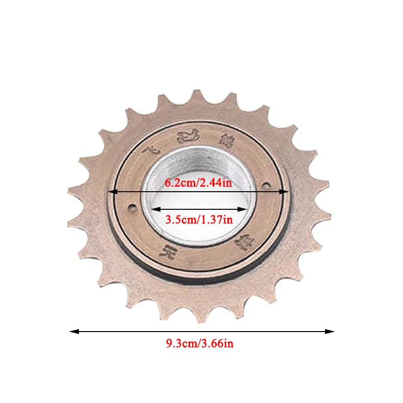 

For BMX Bike Bicycle Race 16/18/20/22T Tooth Single Speed Freewheel Sprocket Part