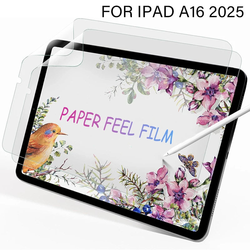 

For iPad A16 11th Generation Tablet Ultra Thin Clear Screen Protector For iPad 2025 Drawing Painting Paperfeel Film Cover