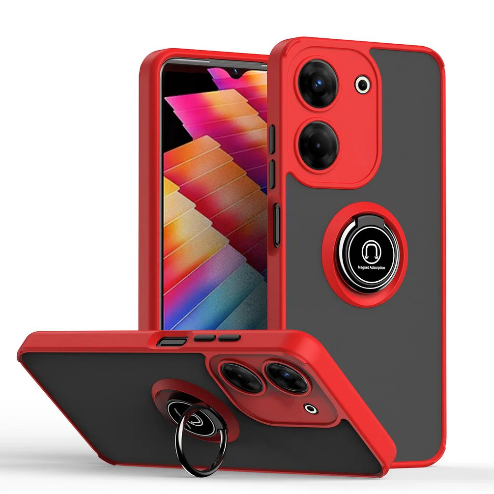 Rotatable bracket Phone case for Tecno Camon 20 Pro 19 Pro 18P 18T 18 TECNO POVA 5 4 Pro 3 Pova 2 Neo Car Holder Ring Cover