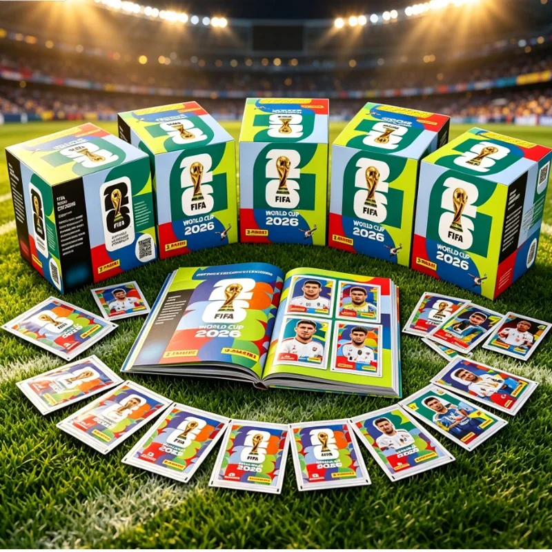 ！！-In Stock Panini 2026 FIFA World Cup Sticker Pack Panini Soccer Card Panini Cards Soccer Memorabilia Collection Football Cards