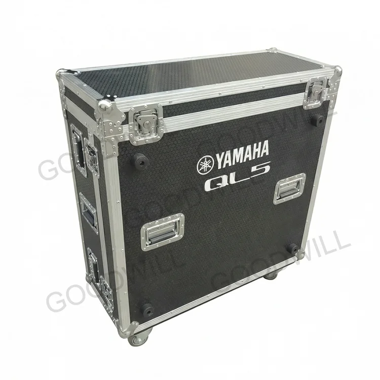 ATA Flight Case, Aluminum Plywood Digital Mixer Road Case, Fit for Yamaha CL5 Digital Mixer, Waterproof Transport Storage Case
